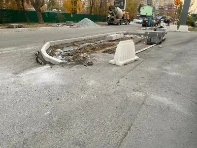 Бетон под бордюры